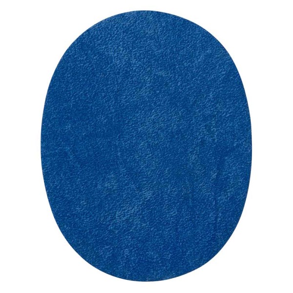 Velourflicken, Aqua blau 2St.