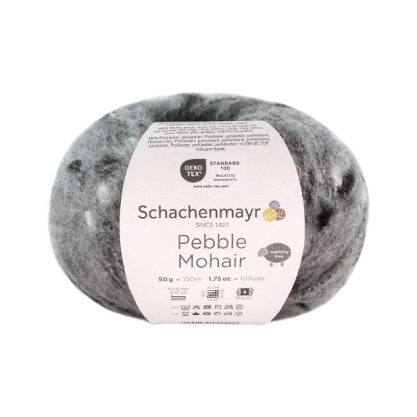 Schachenmayr Pepple Mohair Grey