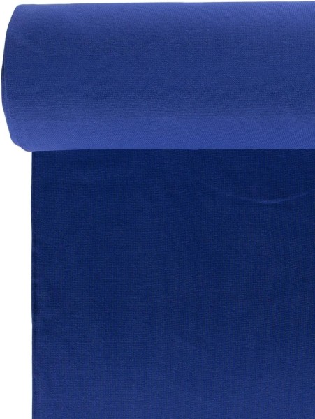 Bündchen Strickschlauch XXXL 70cm Schlauch Royalblau