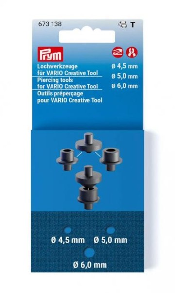 Prym Lochwerkzeuge für Vario Creative Tool 2,5-4,0mm