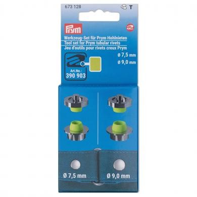 Werkzeug-Set für Prym Hohlnieten mit Ø 7,5 mm und 9 mm