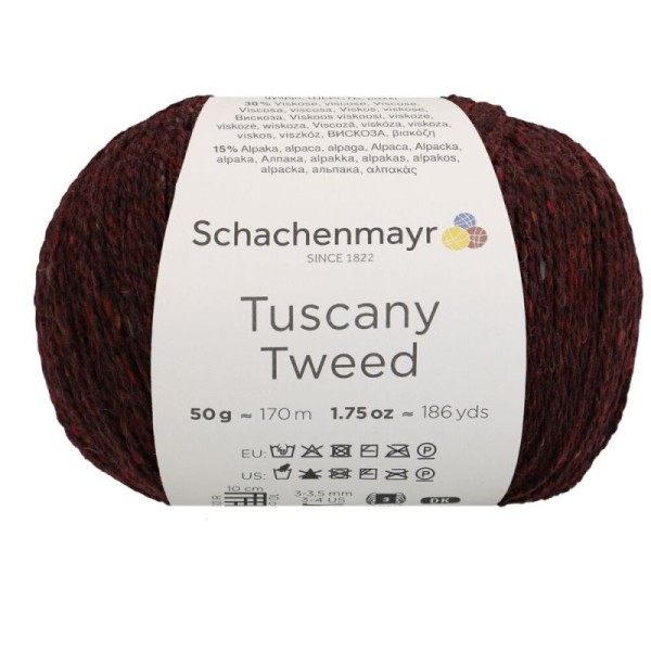 Schachenmayr Tuscany Tweed Granat