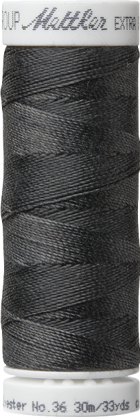 Mettler Nähgarn 30m Extra Stark Dark Charcoal 1237