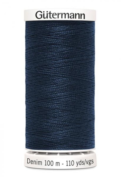 Gütermann Denim 100m Blauton 6855