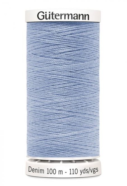 Gütermann Denim 100m Blauton 6140