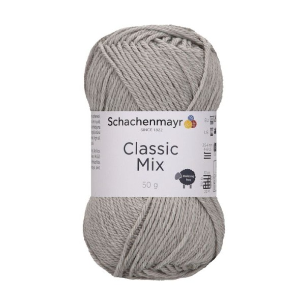 Schachenmayr Classic Mix Light Grey Meliert