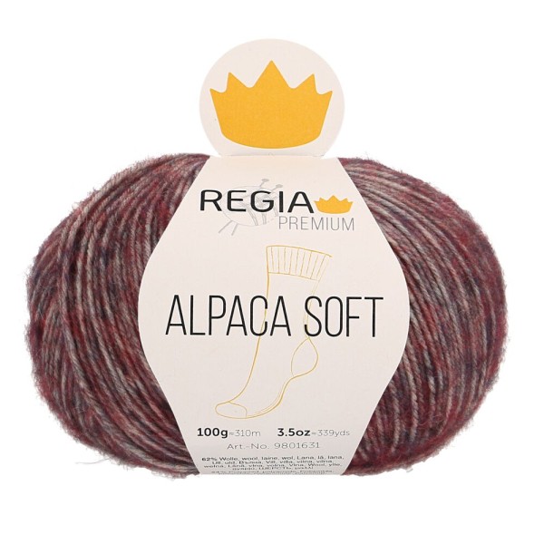 REGIA PREMIUM Alpaca Soft Berry meliert