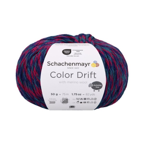 Schachenmayr Color Drift Peacock Color