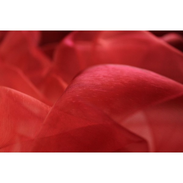 Organza-KEN Dark Red