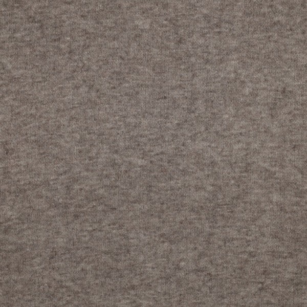 Strickstoff Meliert Taupe