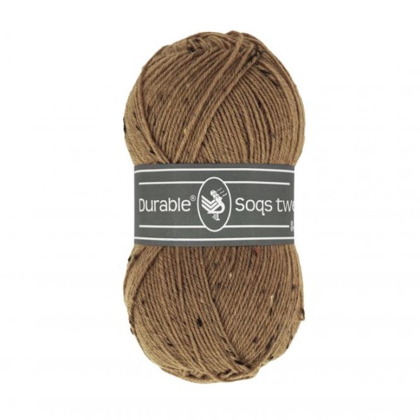 Durable Soqs Tweed Hazelnut