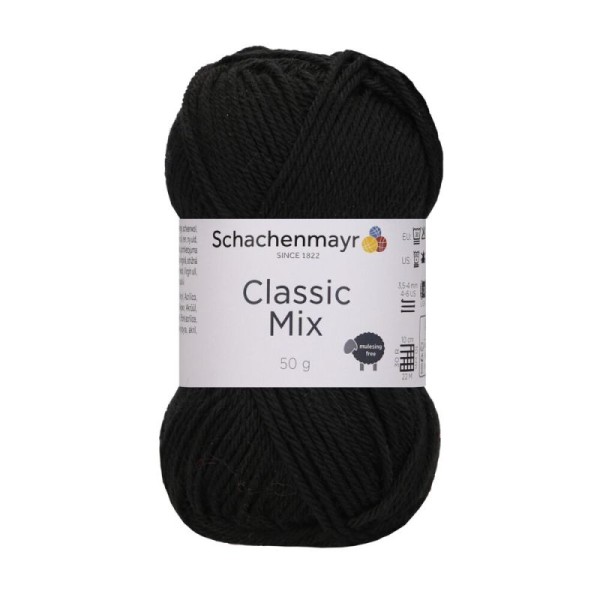 Schachenmayr Classic Mix Black