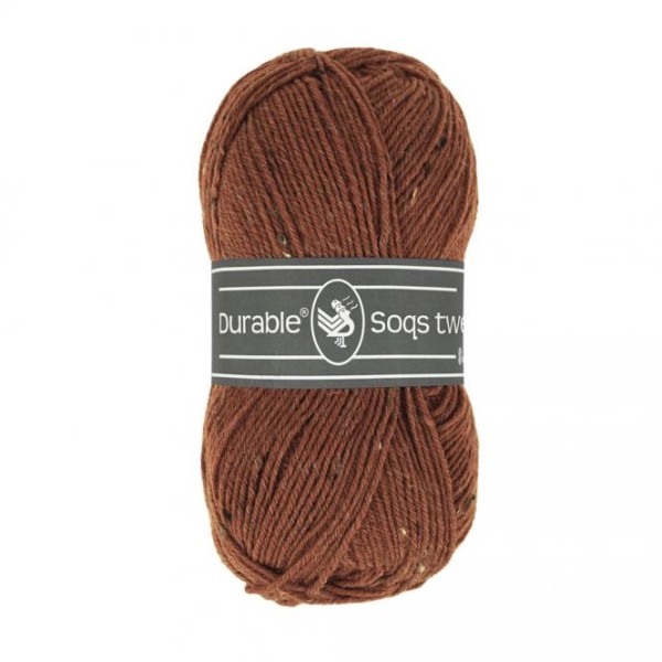 Durable Soqs Tweed Bombay Brown