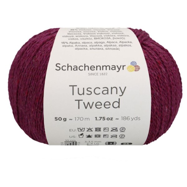 Schachenmayr Tuscany Tweed Himbeer