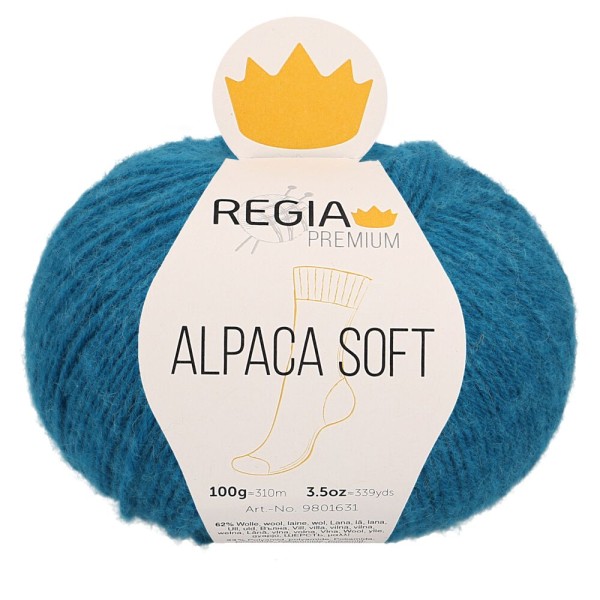 REGIA PREMIUM Alpaca Soft Petrol