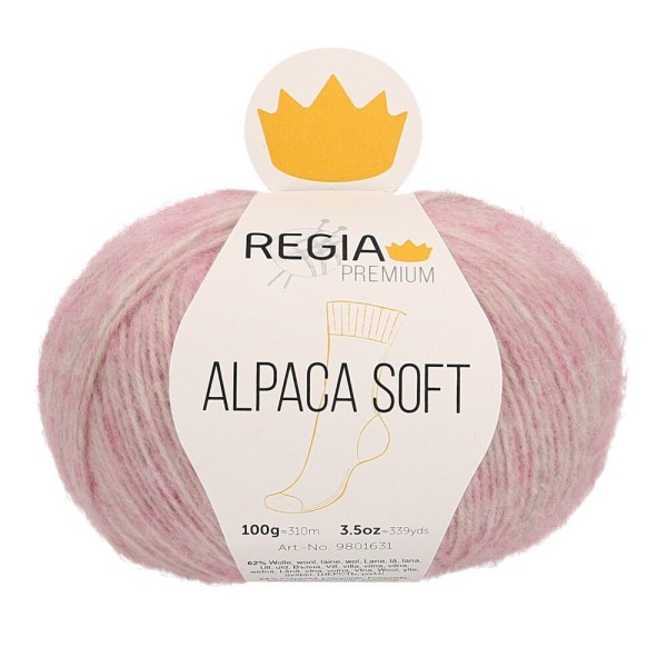 REGIA PREMIUM Alpaca Soft Rose meliert